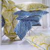 imageFeather Palm 144 Thread Count 100 Cotton Percale Fun Soft Cozy Easy Care Vibrant Floral Pattern Printed Comforter Set Yellow KingYellow