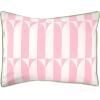 imageNovogratz By Utica Waverly Tile 144 Thread Count 100 Cotton Percale Fun Soft Cozy Easy Care Vibrant Geometric Pattern Printed Comforter Set Pink KingWhite