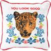 imageYou Look Good Decorative Pillow 18inch x 18inch Gray