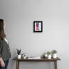 imageThe Novogratz Color Me Stripes I White Framed Art Print 15quotx18quotx1quotBlack Frame