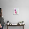 imageThe Novogratz Color Me Stripes I White Framed Art Print 15quotx18quotx1quotWhite Frame