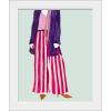imageThe Novogratz Color Me Stripes I White Framed Art Print 15quotx18quotx1quotWhite Frame