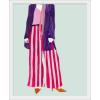 imageThe Novogratz Color Me Stripes I White Framed Art Print 15quotx18quotx1quotWhite Frame