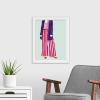 imageThe Novogratz Color Me Stripes I White Framed Art Print 15quotx18quotx1quotWhite Frame