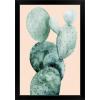 imageThe Novogratz Desert Prickles I White Framed Art Print 15quotx21quotx1quotBlack Frame