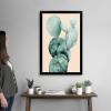 imageThe Novogratz Desert Prickles I White Framed Art Print 15quotx21quotx1quotBlack Frame