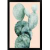 imageThe Novogratz Desert Prickles I White Framed Art Print 15quotx21quotx1quotBlack Frame