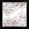 imageThe Novogratz Dusty Lilac Arrow I White Framed Art Print 15quotx15quotx1quotBlack Frame