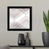 imageThe Novogratz Dusty Lilac Arrow I White Framed Art Print 15quotx15quotx1quotBlack Frame