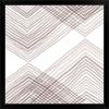 imageThe Novogratz Dusty Lilac Arrow I White Framed Art Print 15quotx15quotx1quotBlack Frame