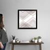 imageThe Novogratz Dusty Lilac Arrow I White Framed Art Print 15quotx15quotx1quotBlack Frame