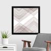 imageThe Novogratz Dusty Lilac Arrow I White Framed Art Print 15quotx15quotx1quotBlack Frame