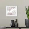 imageThe Novogratz Dusty Lilac Arrow I White Framed Art Print 15quotx15quotx1quotWhite Frame