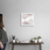 imageThe Novogratz Dusty Lilac Arrow I White Framed Art Print 15quotx15quotx1quotWhite Frame