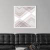 imageThe Novogratz Dusty Lilac Arrow I White Framed Art Print 15quotx15quotx1quotWhite Frame