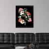 imageThe Novogratz Green Sweet Serpent I White Framed Art Print 15quotx18quotx1quotBlack Frame