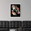 imageThe Novogratz Green Sweet Serpent I White Framed Art Print 15quotx18quotx1quotWhite Frame