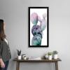 imageThe Novogratz Midnight Cactus I White Framed Art Print 13quotx23quotx1quotBlack Frame