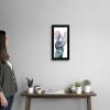 imageThe Novogratz Midnight Cactus I White Framed Art Print 13quotx23quotx1quotBlack Frame