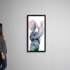 imageThe Novogratz Midnight Cactus I White Framed Art Print 13quotx23quotx1quotBlack Frame