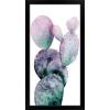 imageThe Novogratz Midnight Cactus I White Framed Art Print 13quotx23quotx1quotBlack Frame