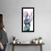 imageThe Novogratz Midnight Cactus I White Framed Art Print 13quotx23quotx1quotBlack Frame
