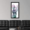 imageThe Novogratz Midnight Cactus I White Framed Art Print 13quotx23quotx1quotBlack Frame