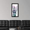 imageThe Novogratz Midnight Cactus I White Framed Art Print 13quotx23quotx1quotBlack Frame