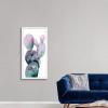 imageThe Novogratz Midnight Cactus I White Framed Art Print 13quotx23quotx1quotWhite Frame