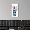 imageThe Novogratz Midnight Cactus I White Framed Art Print 13quotx23quotx1quotWhite Frame