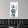 imageThe Novogratz Midnight Cactus I White Framed Art Print 13quotx23quotx1quotWhite Frame