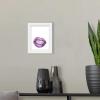 imageThe Novogratz Mouth Full of Metal I White Framed Art Print 15quotx18quotx1quotWhite Frame