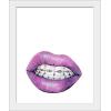 imageThe Novogratz Mouth Full of Metal I White Framed Art Print 15quotx18quotx1quotWhite Frame