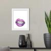 imageThe Novogratz Mouth Full of Metal I White Framed Art Print 15quotx18quotx1quotWhite Frame