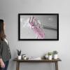 imageThe Novogratz No Vacancy White Framed Art Print 15quotx11quotx1quotBlack Frame