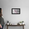 imageThe Novogratz No Vacancy White Framed Art Print 15quotx11quotx1quotBlack Frame