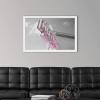 imageThe Novogratz No Vacancy White Framed Art Print 15quotx11quotx1quotWhite Frame