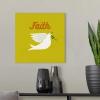 imageThe Novogratz Novogratz Values  Faith Canvas Wall Art Print 12quotx12quotx125quot16 x 16 inch