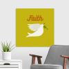 imageThe Novogratz Novogratz Values  Faith Canvas Wall Art Print 12quotx12quotx125quot24 x 24 inch