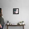 imageThe Novogratz Palm Blush III White Framed Art Print 15quotx15quotx1quotBlack Frame