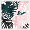imageThe Novogratz Palm Blush III White Framed Art Print 15quotx15quotx1quotWhite Frame