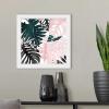 imageThe Novogratz Palm Blush III White Framed Art Print 15quotx15quotx1quotWhite Frame