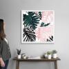 imageThe Novogratz Palm Blush III White Framed Art Print 15quotx15quotx1quotWhite Frame