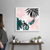imageThe Novogratz Palm Blush IV White Framed Art Print 15quotx15quotx1quotWhite Frame