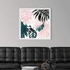 imageThe Novogratz Palm Blush IV White Framed Art Print 15quotx15quotx1quotWhite Frame