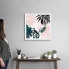 imageThe Novogratz Palm Blush IV White Framed Art Print 15quotx15quotx1quotWhite Frame