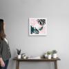 imageThe Novogratz Palm Blush IV White Framed Art Print 15quotx15quotx1quotWhite Frame