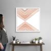 imageThe Novogratz Peach Arrow I White Framed Art Print 15quotx15quotx1quotWhite Frame