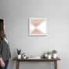 imageThe Novogratz Peach Arrow I White Framed Art Print 15quotx15quotx1quotWhite Frame