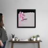 imageThe Novogratz Spaceman I White Framed Art Print 15quotx15quotx1quotBlack Frame